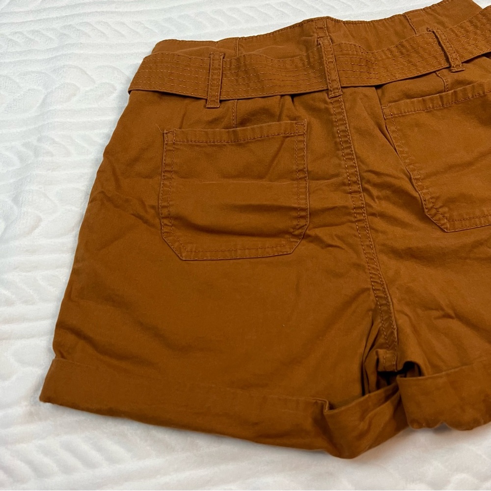 💗 Vanilla Star - Womans High Rise Cargo Shorts - Picture 8 of 8